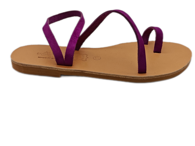 Sandalen mit dünnen Riemen „Lesvos“