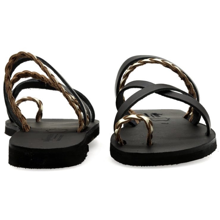 Slide on Toe Ring Sandals "Sifnos"