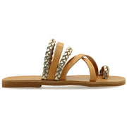 Slide on Toe Ring Sandals "Sifnos"