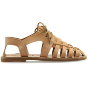 Women's sandals with laces "Halki"