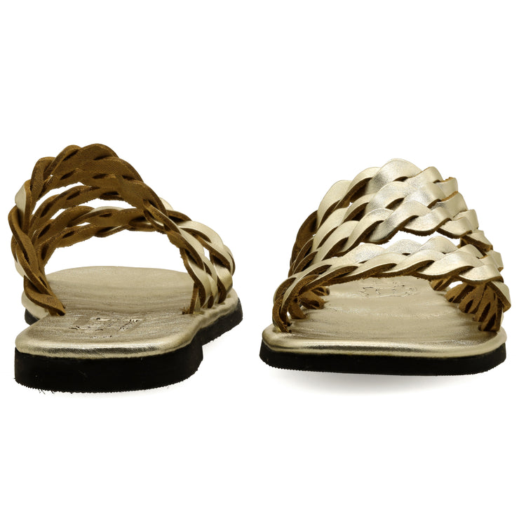 Toe Ring Sandals with Meanders "Spetses"