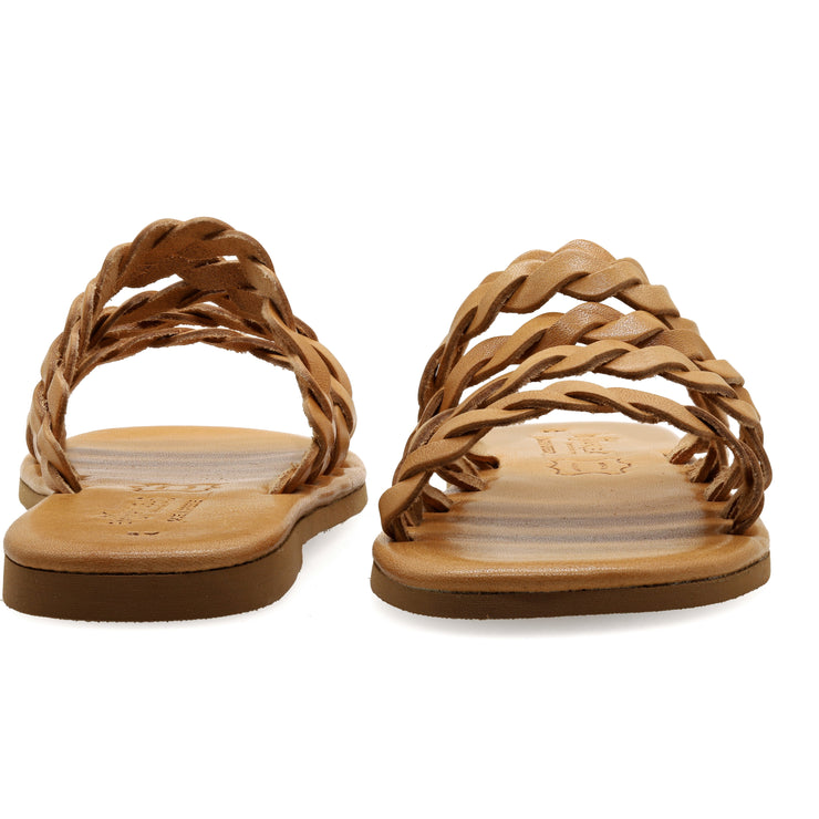 Toe Ring Sandals with Meanders "Spetses"