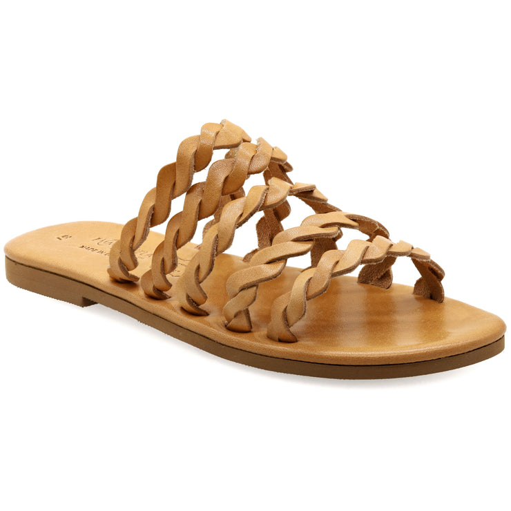 Toe Ring Sandals with Meanders "Spetses"