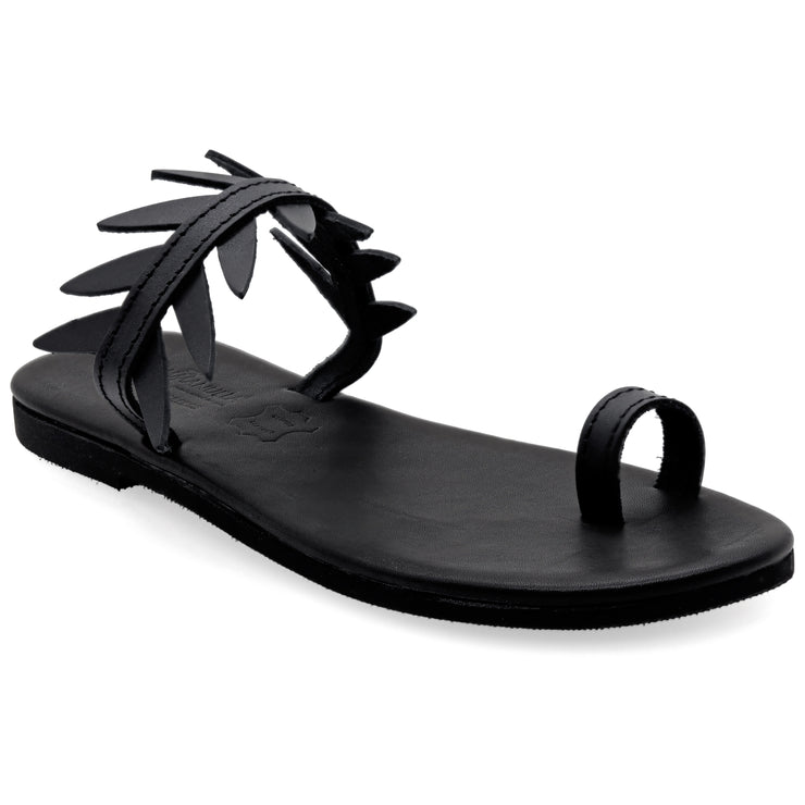 Toe Ring Sandals with Meanders "Spetses"