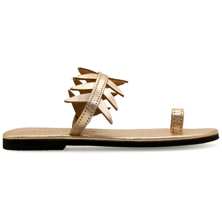 Toe Ring Sandals with Meanders "Spetses"