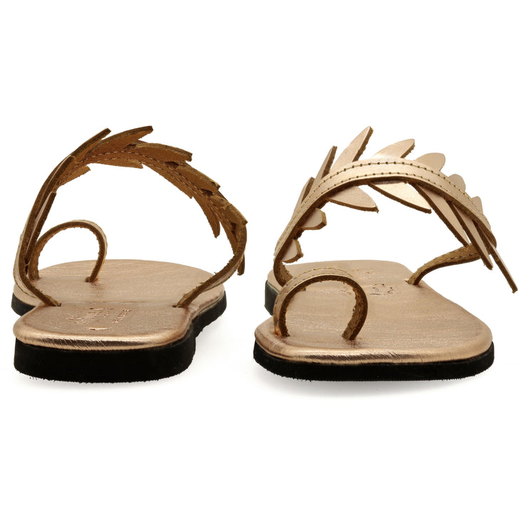 Toe Ring Sandals with Meanders "Spetses"