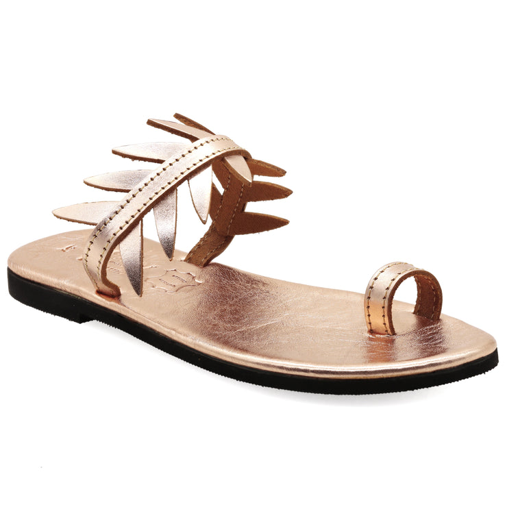 Toe Ring Sandals with Meanders "Spetses"