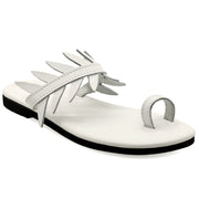 Toe Ring Sandals with Meanders "Spetses"