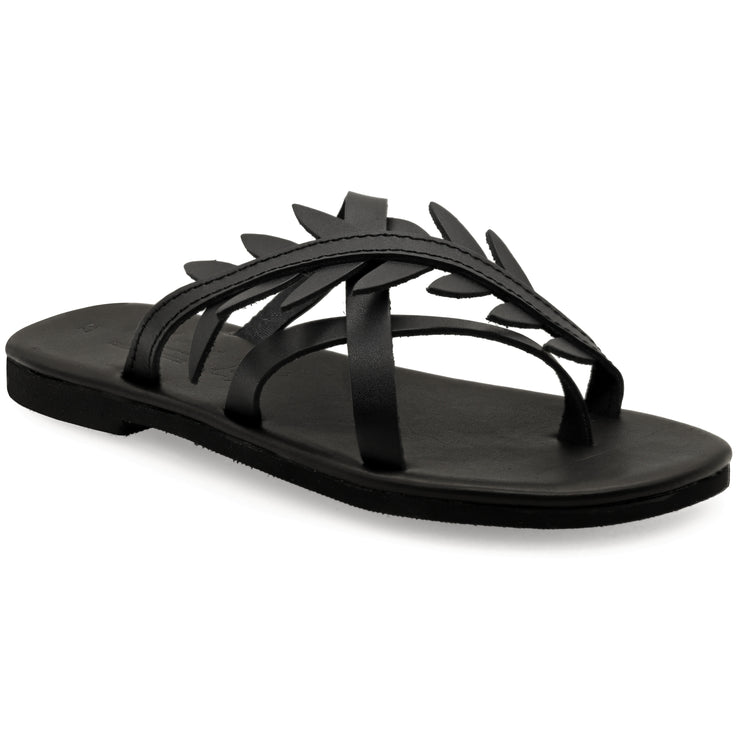 Toe Ring Sandals with Meanders "Spetses"