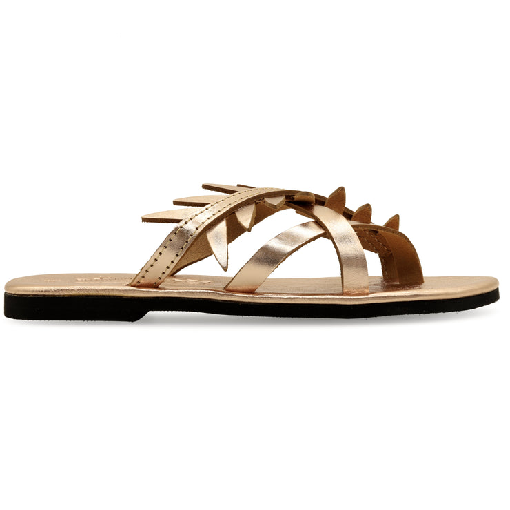 Toe Ring Sandals with Meanders "Spetses"