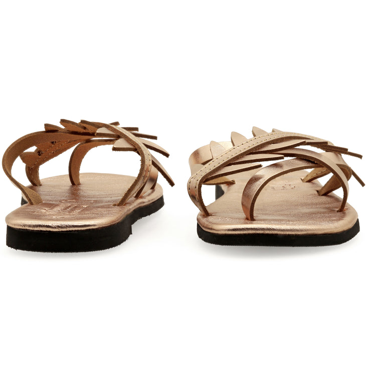 Toe Ring Sandals with Meanders "Spetses"