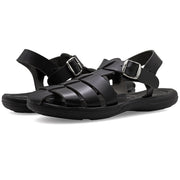 Emmanuela - handcrafted for you® Fischersandalen mit Fußgewölbestütze "Menelaus" aus Braun leder