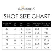 Emmanuela - handcrafted for you® Flache Peeptoe Espadrilles aus Rot leder