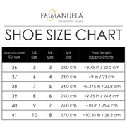 Emmanuela - handcrafted for you® Spitze Pantoletten mit Leopardenmuster aus Beige Wildleder leder