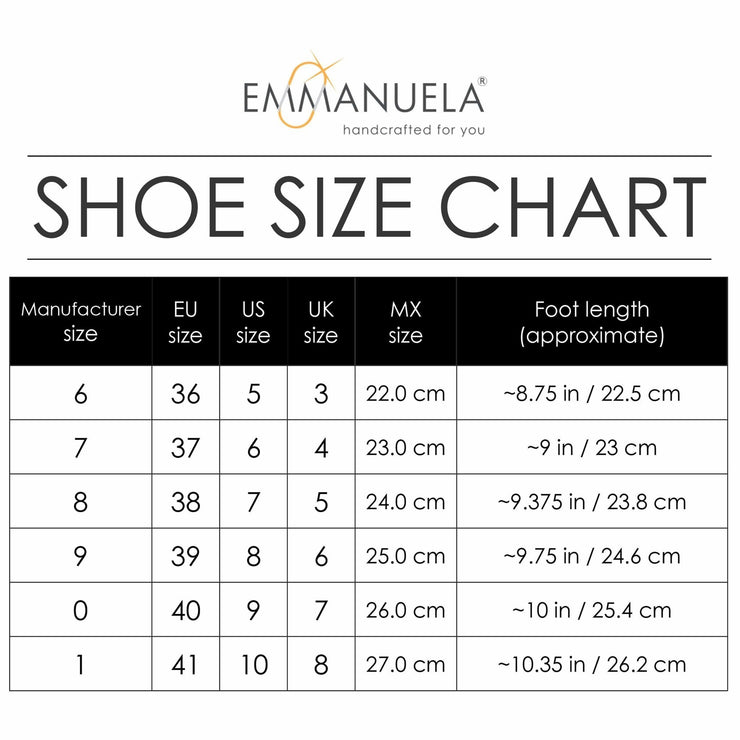 Emmanuela - handcrafted for you® Sandalen mit Knöchelriemen "Arete" aus Schwarze leder