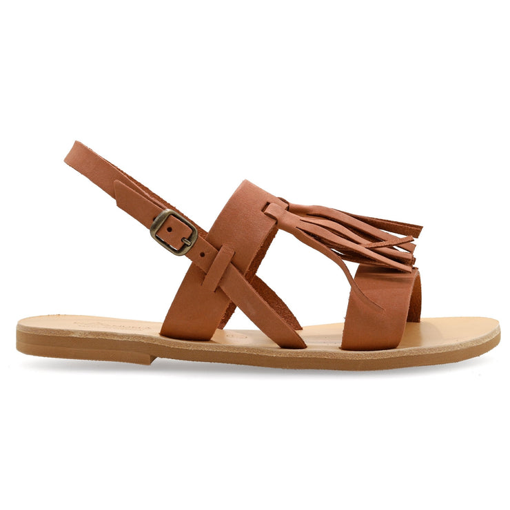 Emmanuela - handcrafted for you® Sandalen mit Schnallenriemen "Kallisto" aus Lila Wildleder leder