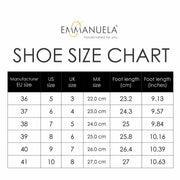 Emmanuela - handcrafted for you® Flatform Peeptoe Espadrilles aus Pailletten Mehrfarbig leder