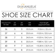 Emmanuela - handcrafted for you® Gladiator-Sandalen mit Schnallenriemen "Echo" aus Braun leder