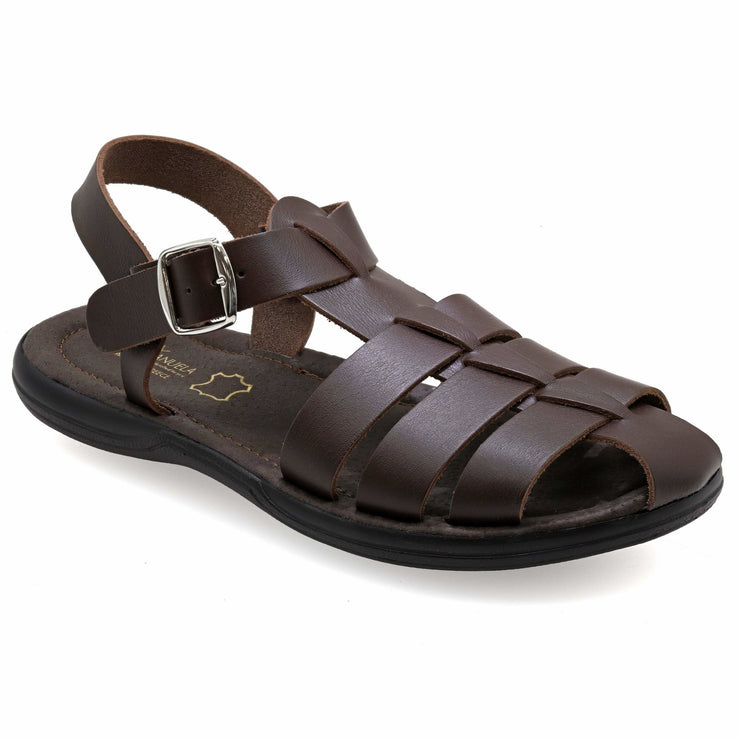 Greek Leather Brown Fisherman&