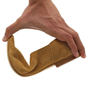 Greek Leather Beige Suede Flat Slide on Pointy Mules - EMMANUELA handcrafted for you®