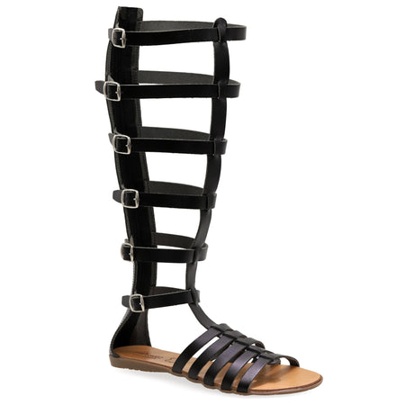 Buy Black Flat Sandals for Women by STYLESTRY Online | Ajio.com